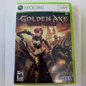 Golden Axe Beast Rider Xbox 360 Game CIB